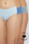 Zivame Low Rise Full Coverage Hipster Panty (Pack of 3) - Multicolor — thumbnail 1